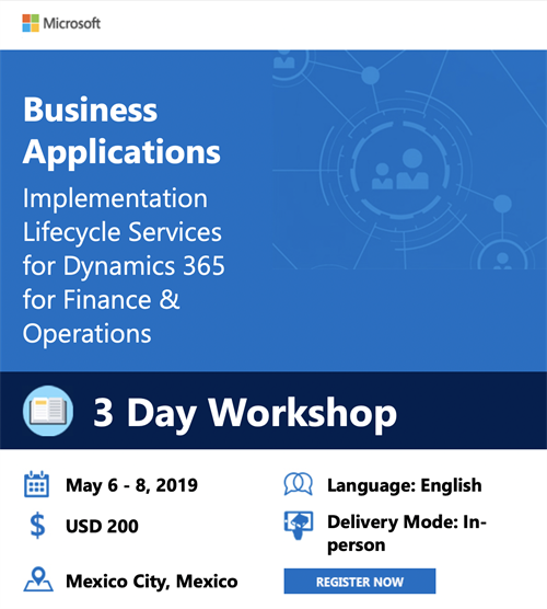 Business Applications Workshop Mexico